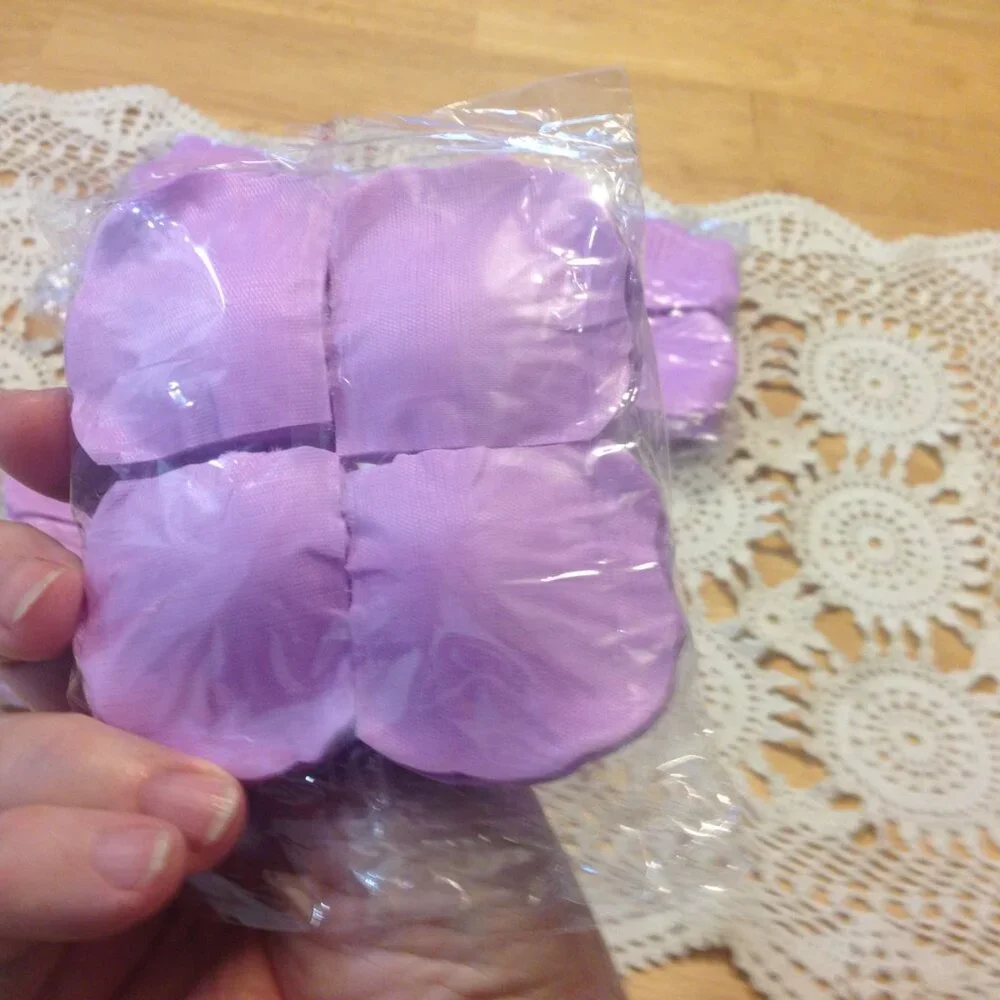 Craft Faux Flower Petals, Lavender - Wedding confetti?